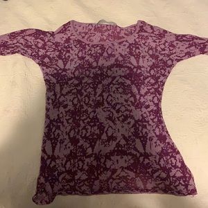 Athleta see through workout top